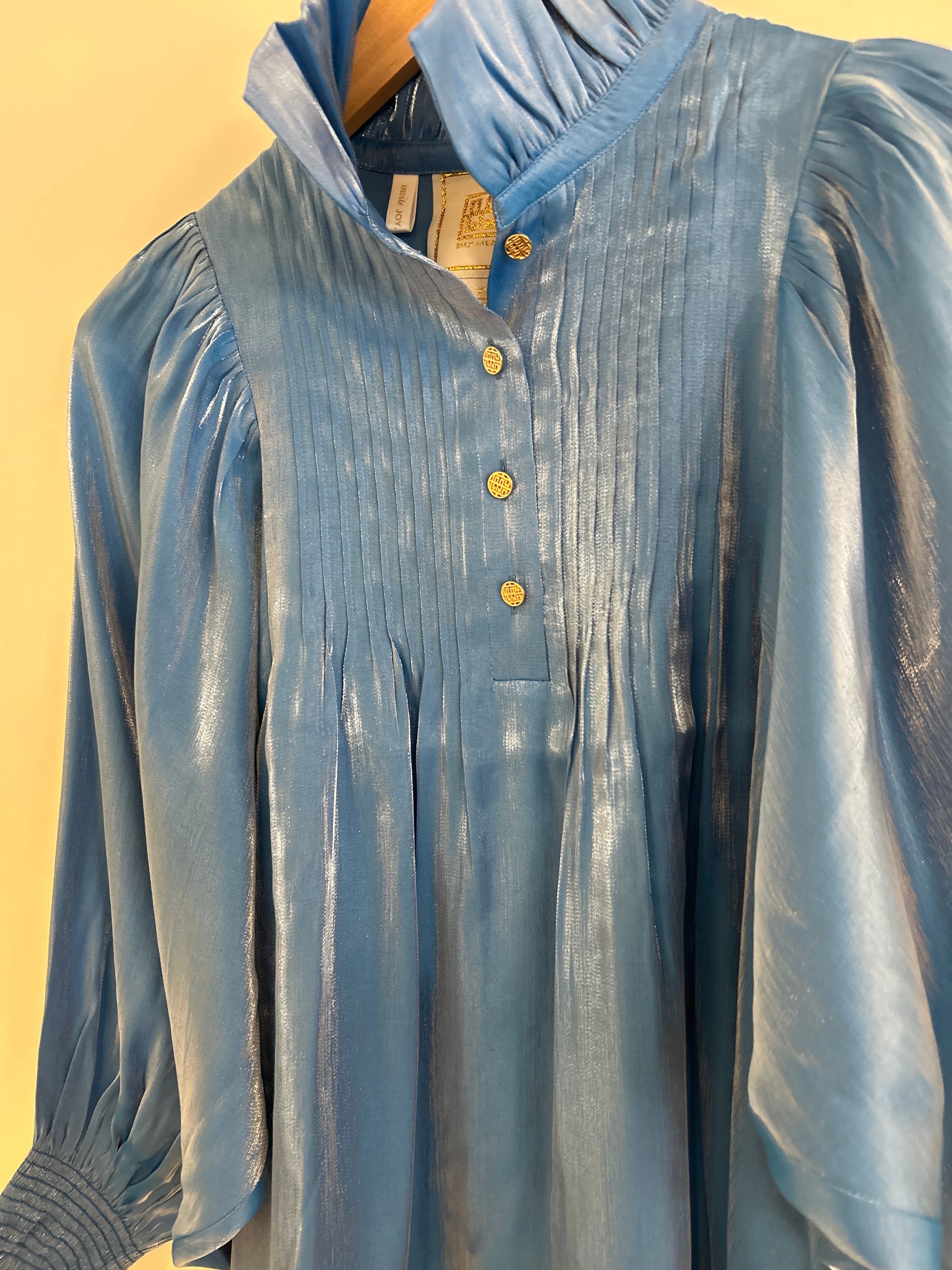 Emily McCarthy Charlotte Top Sapphire