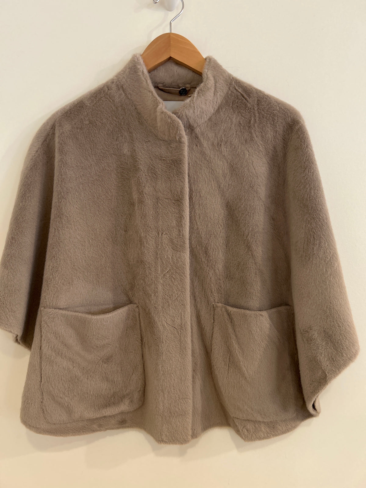 Faux Fur Cape