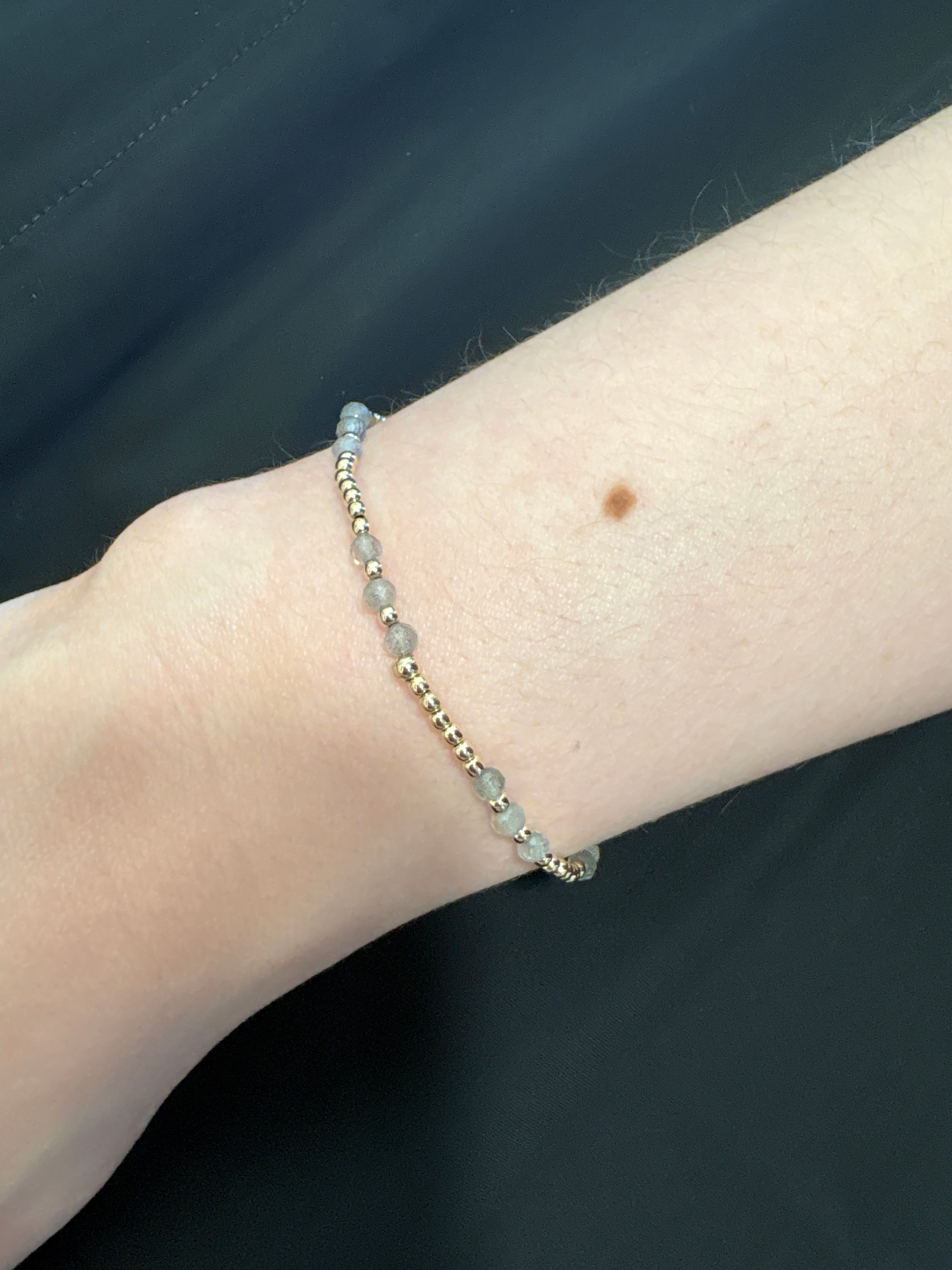 E Newton Gold Joy 3mm Labadorite