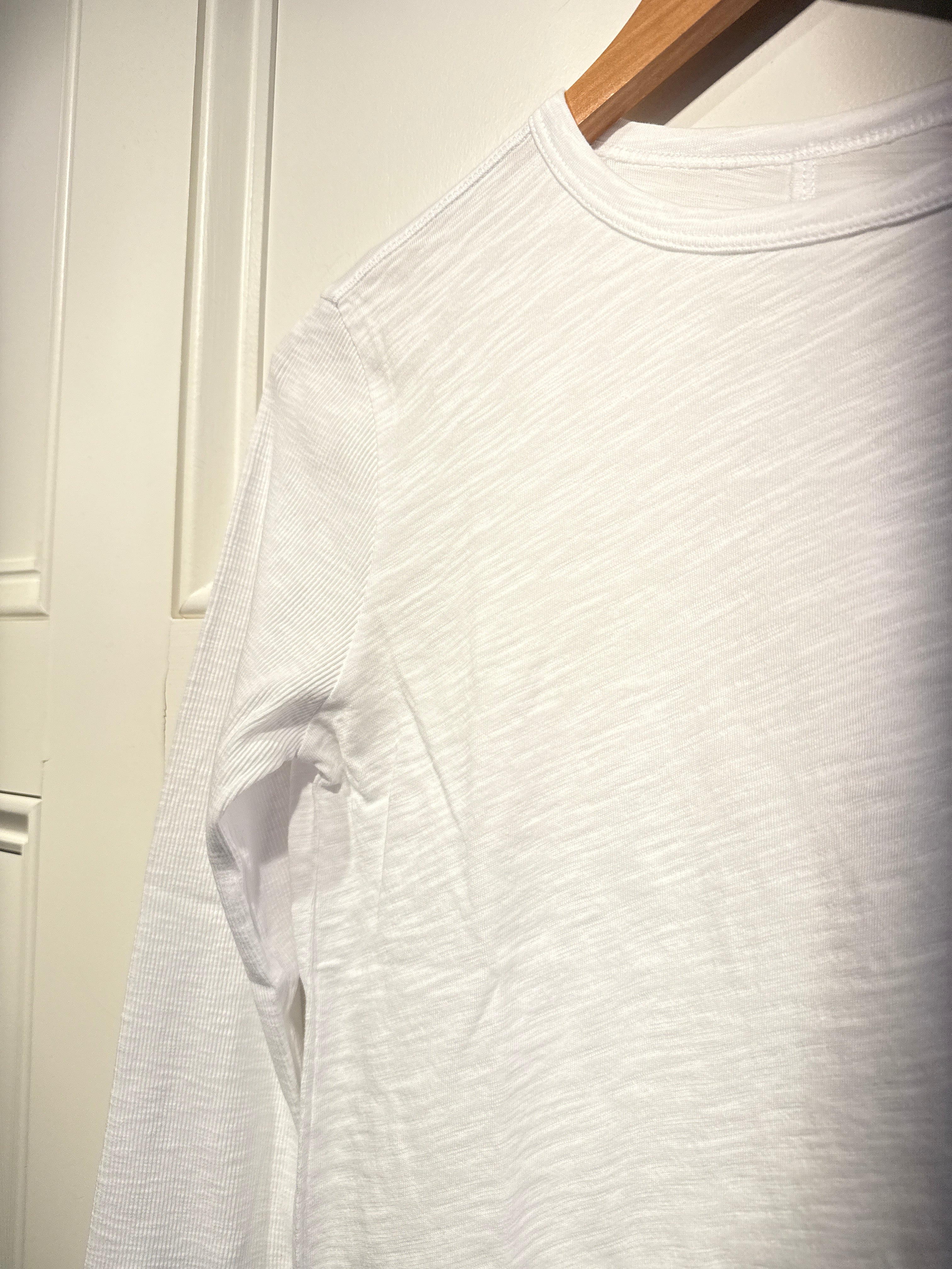 Elliott Lauren Crew Neck L/S Tee White