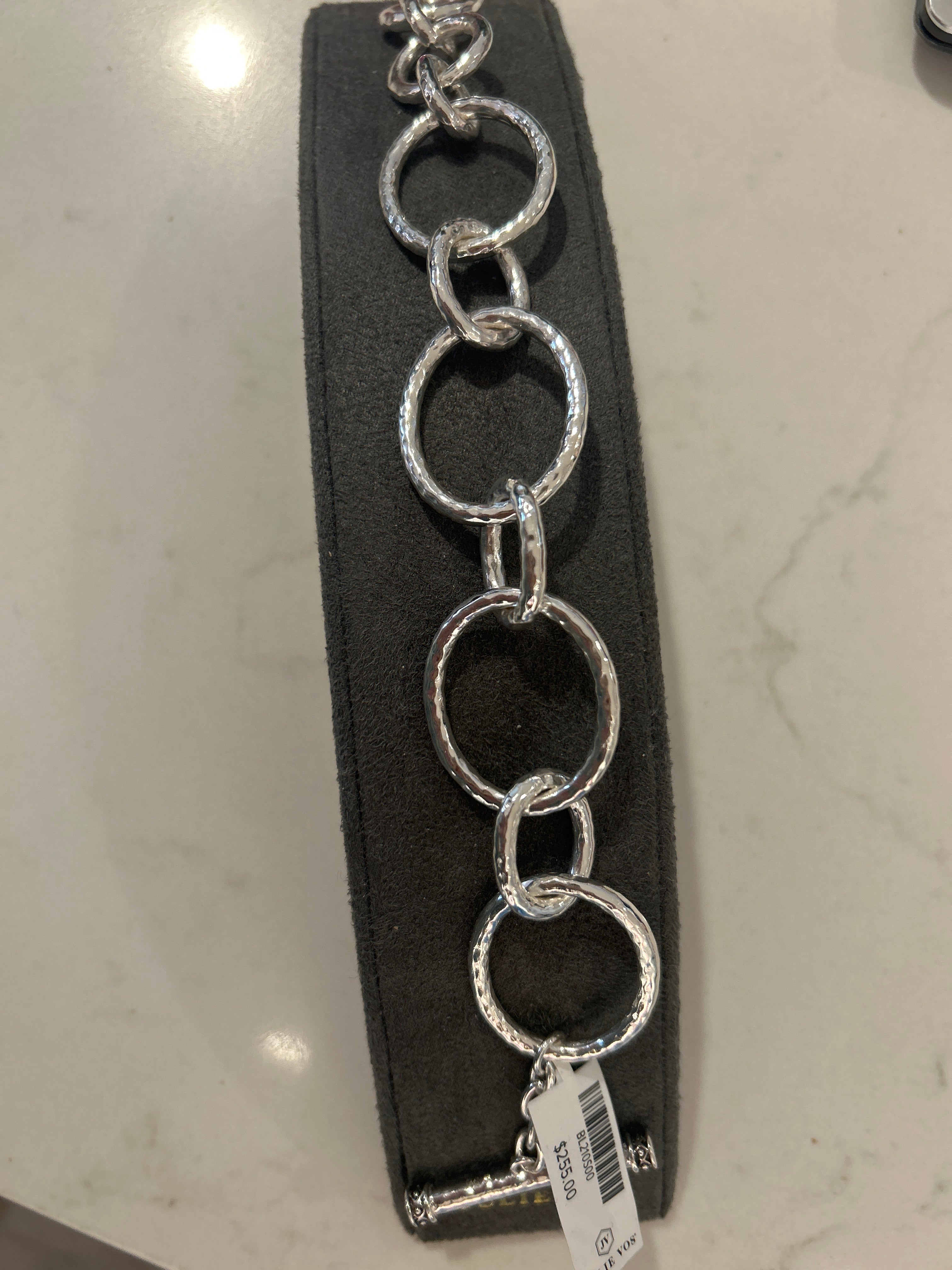 Julie Vos Light Link Bracelet Silver