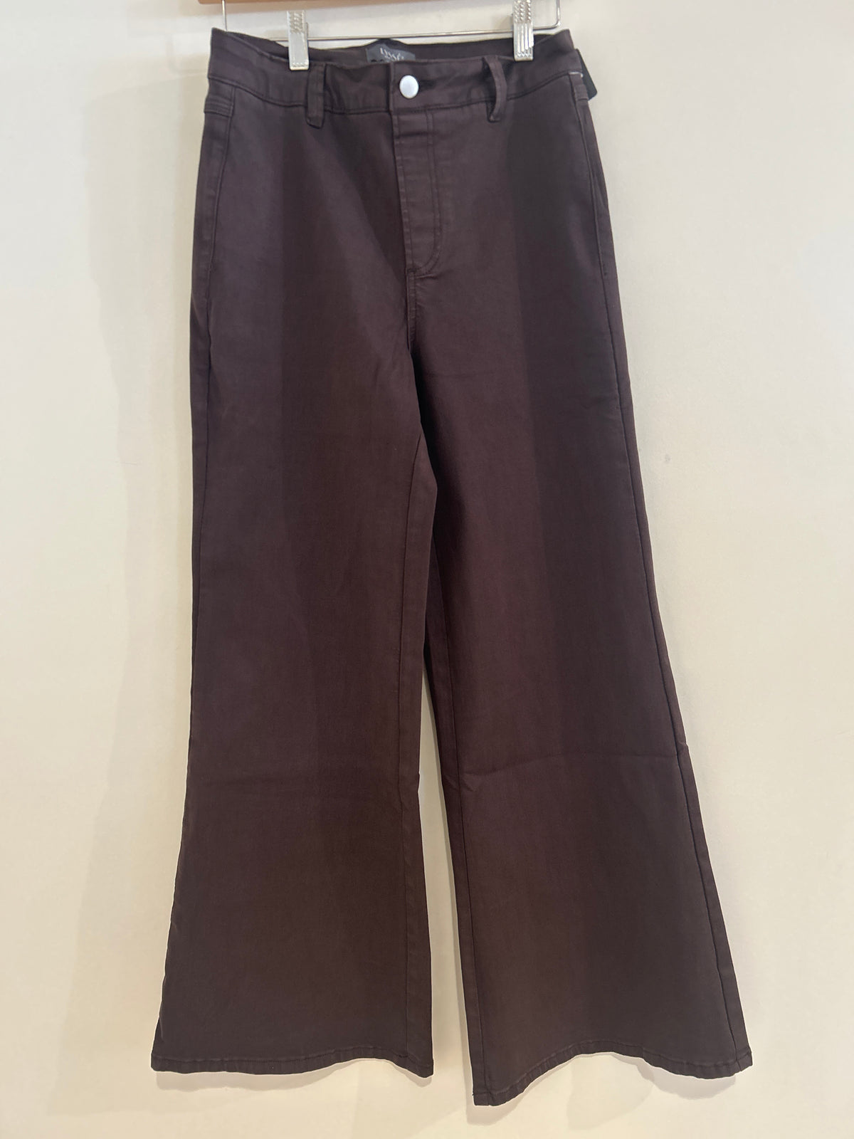 Lysse Iris Wide Leg Denim Pant Chocolate