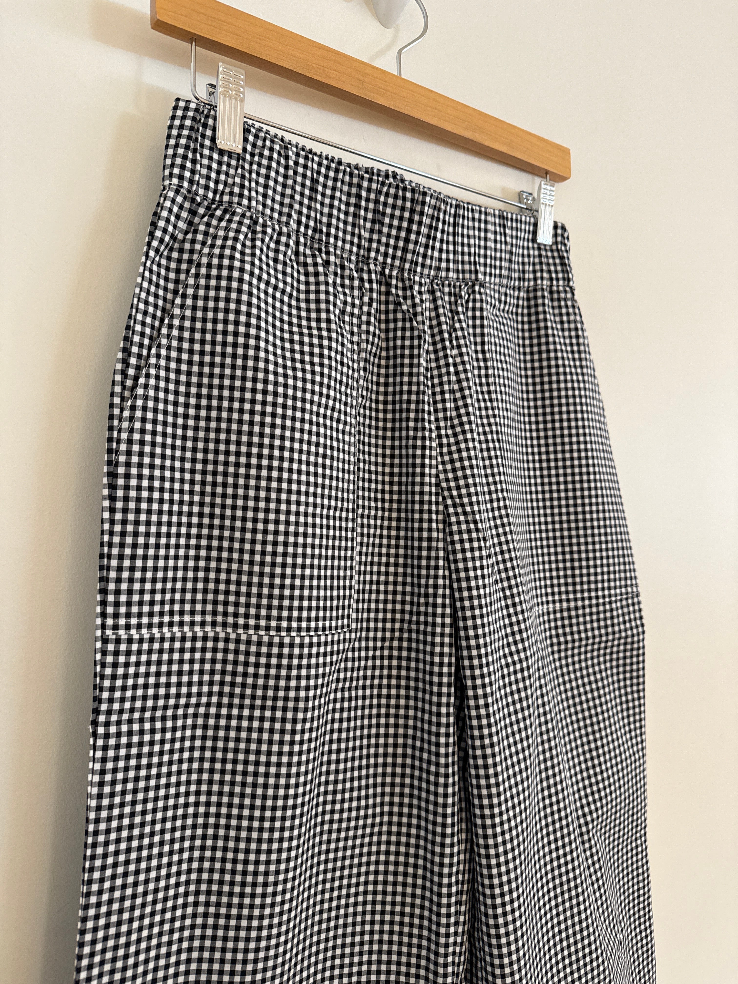 Elliott Lauren Black & White Checked Pants