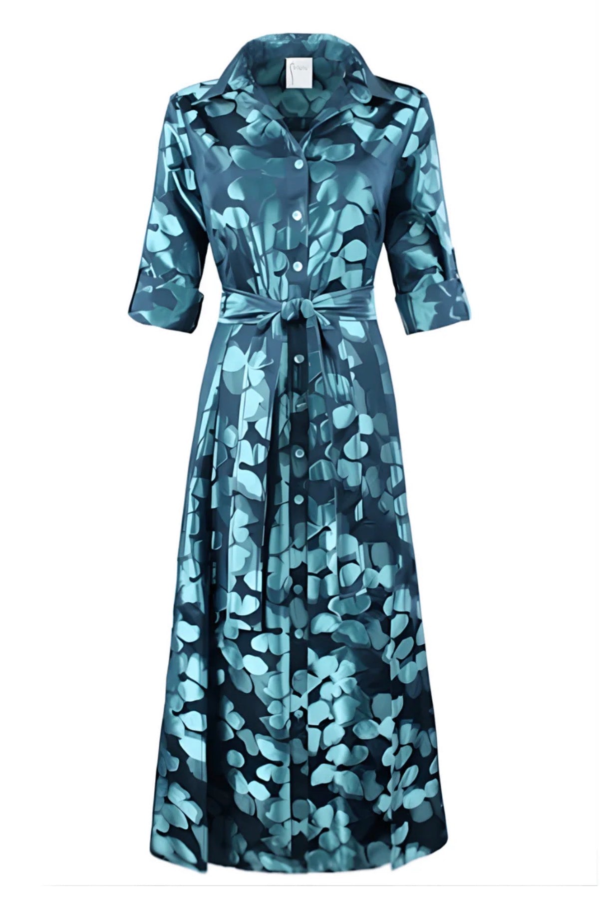 Finley Laine Dress Lilypad Jacquard