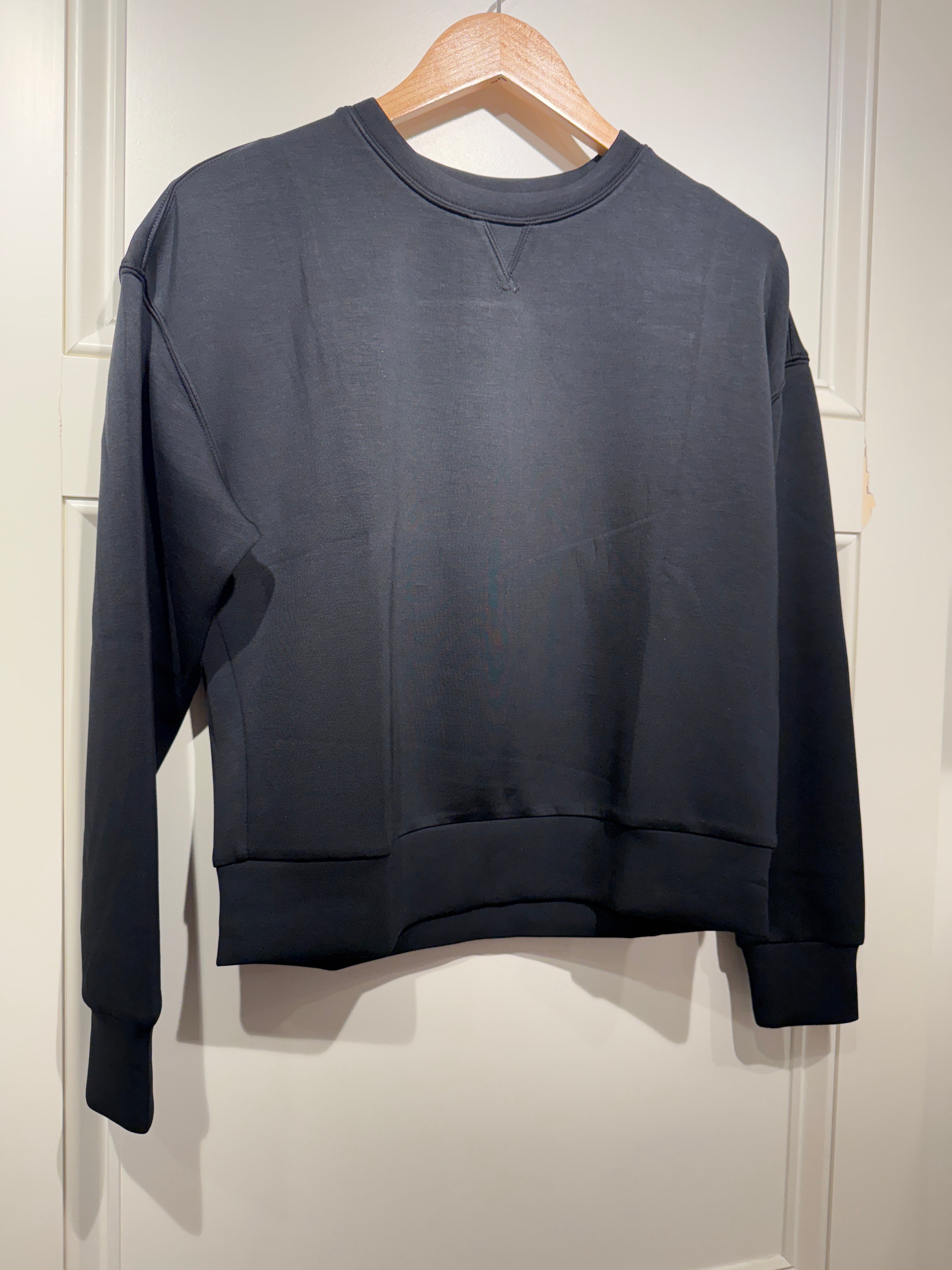 Elliott Lauren Crew Neck Sweatshirt Black