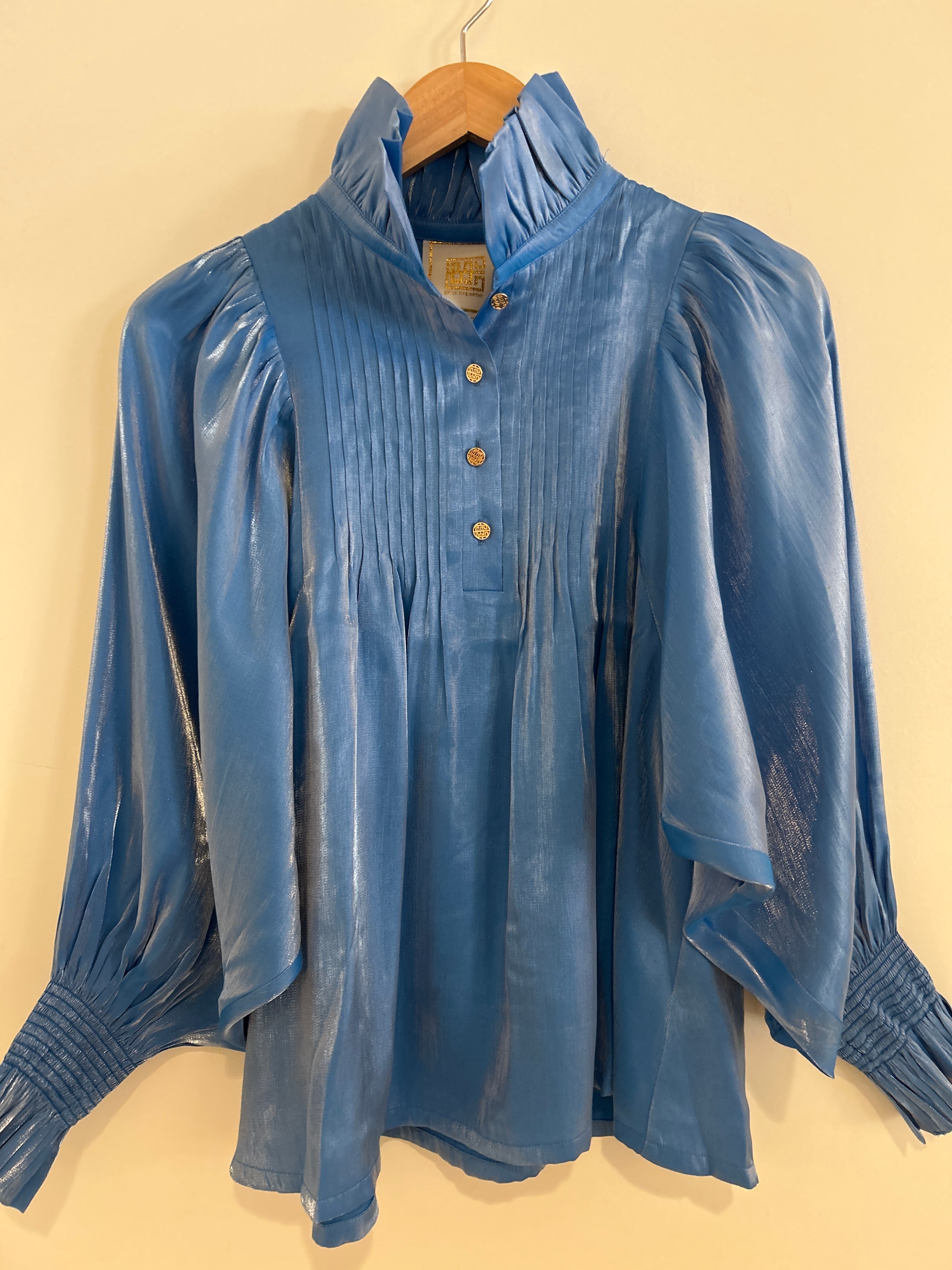 Emily McCarthy Charlotte Top Sapphire