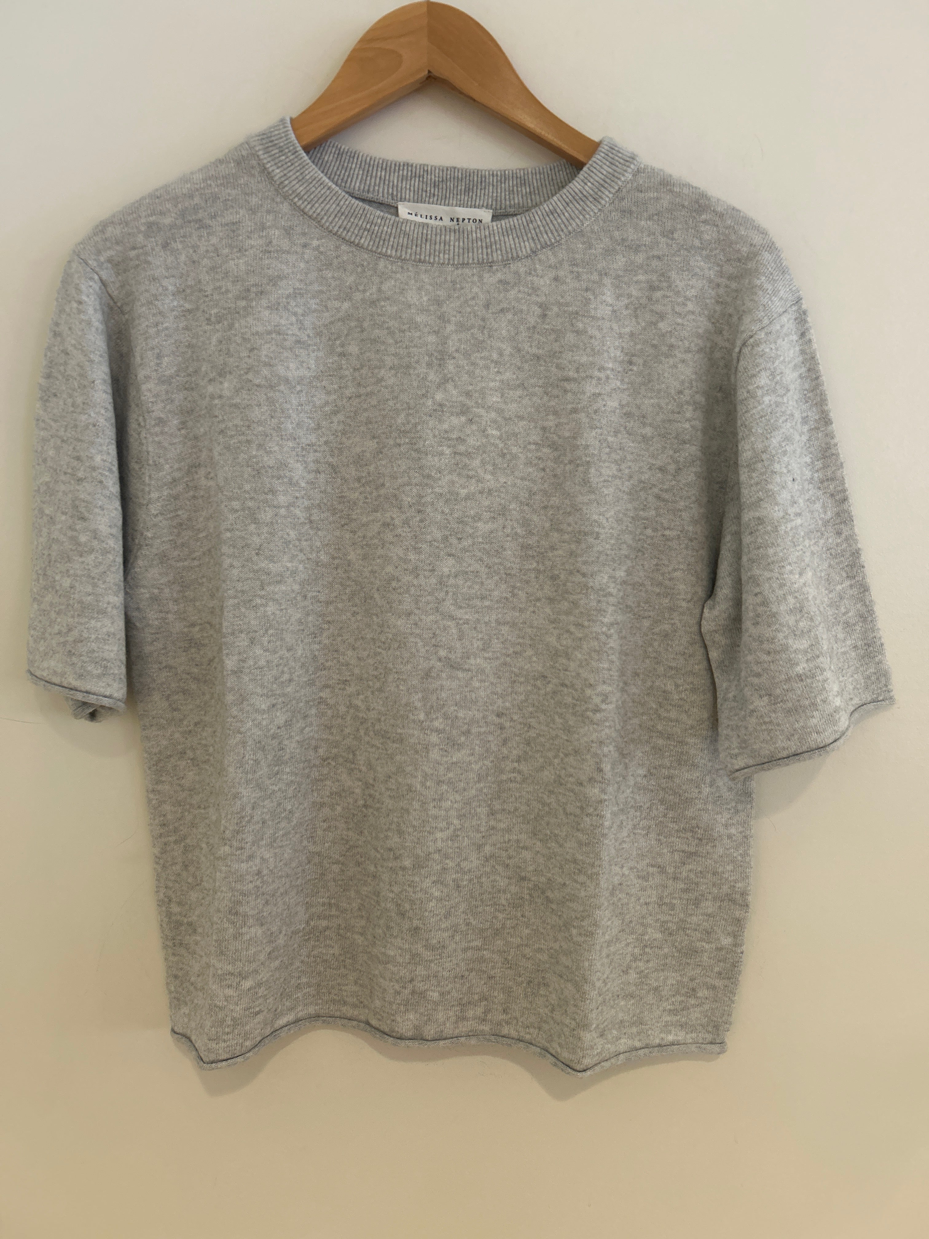 Melissa Nepton Sophia Sweater Light Grey
