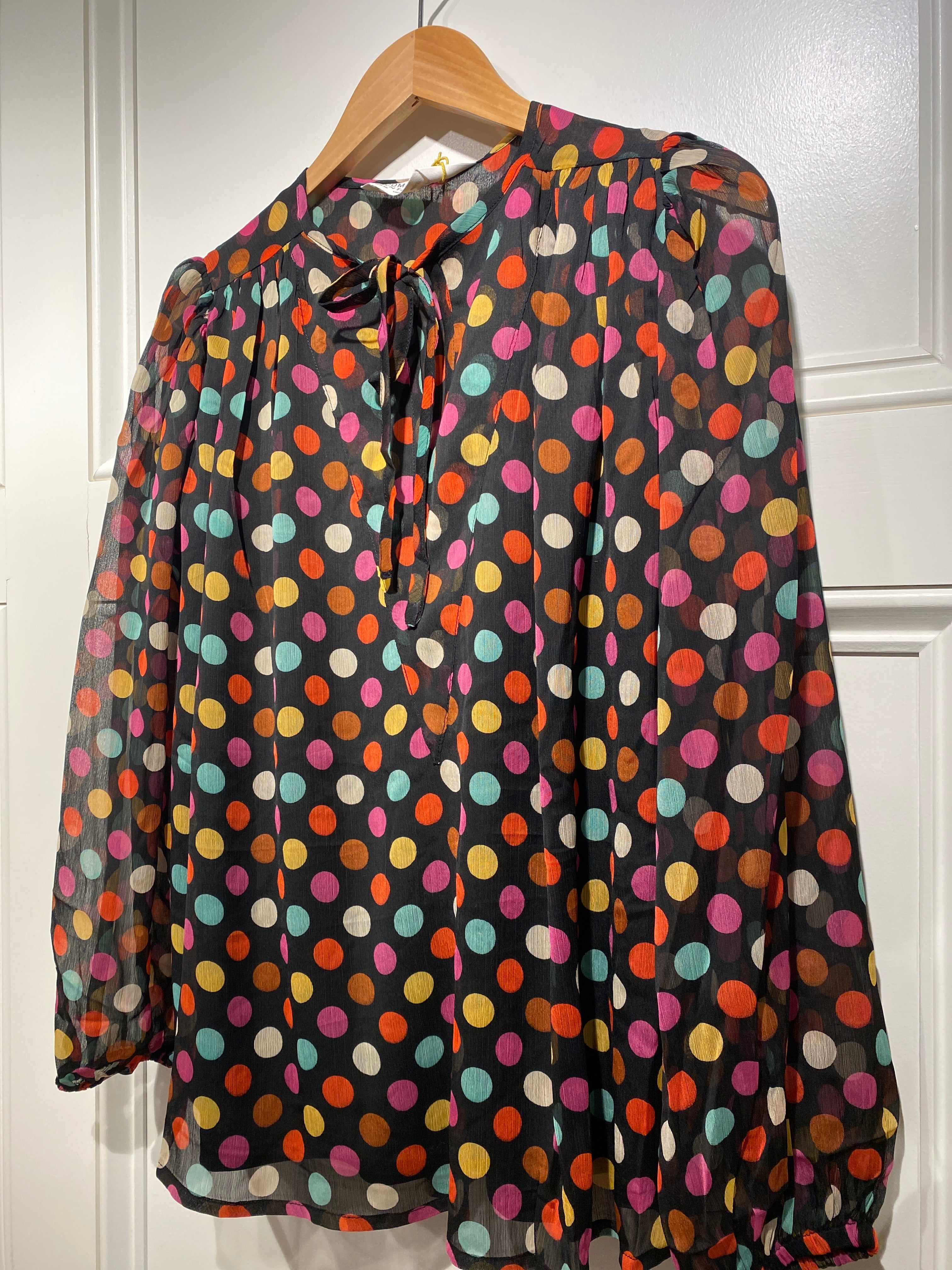 Compania Fantastica Polka Dot Top