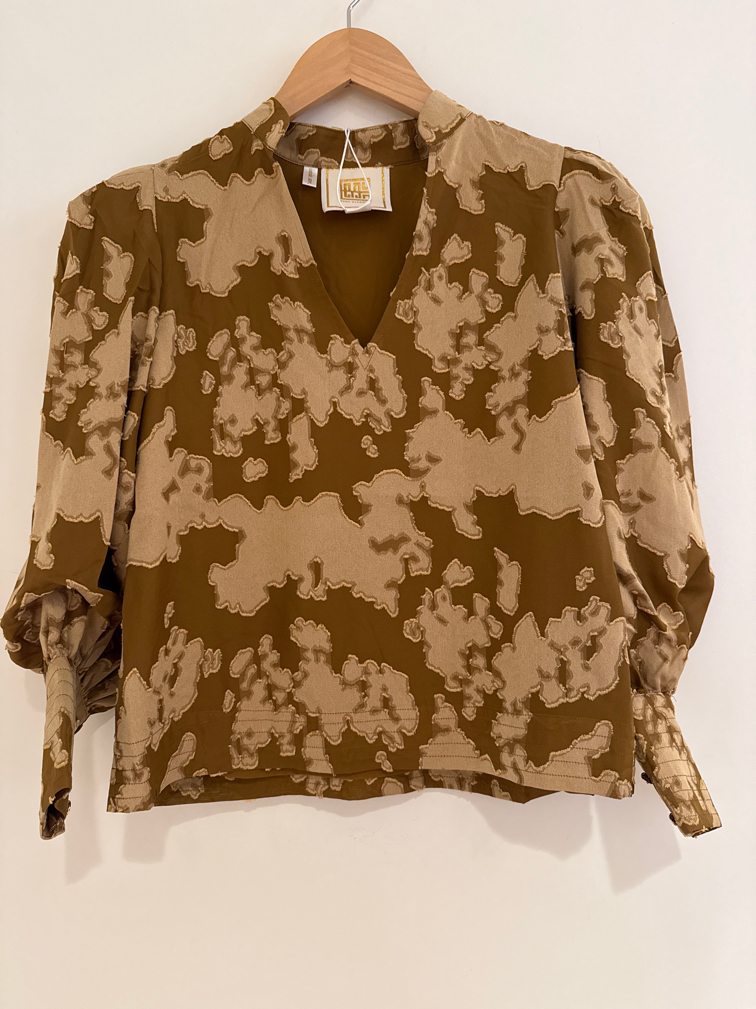 Emily McCarthy Hampton Top Organza Hide