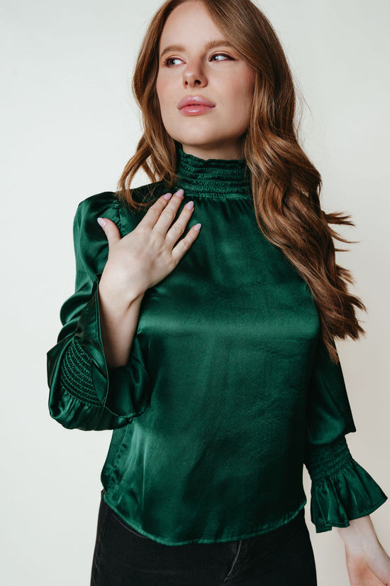 LaRoque Heather Top Forest