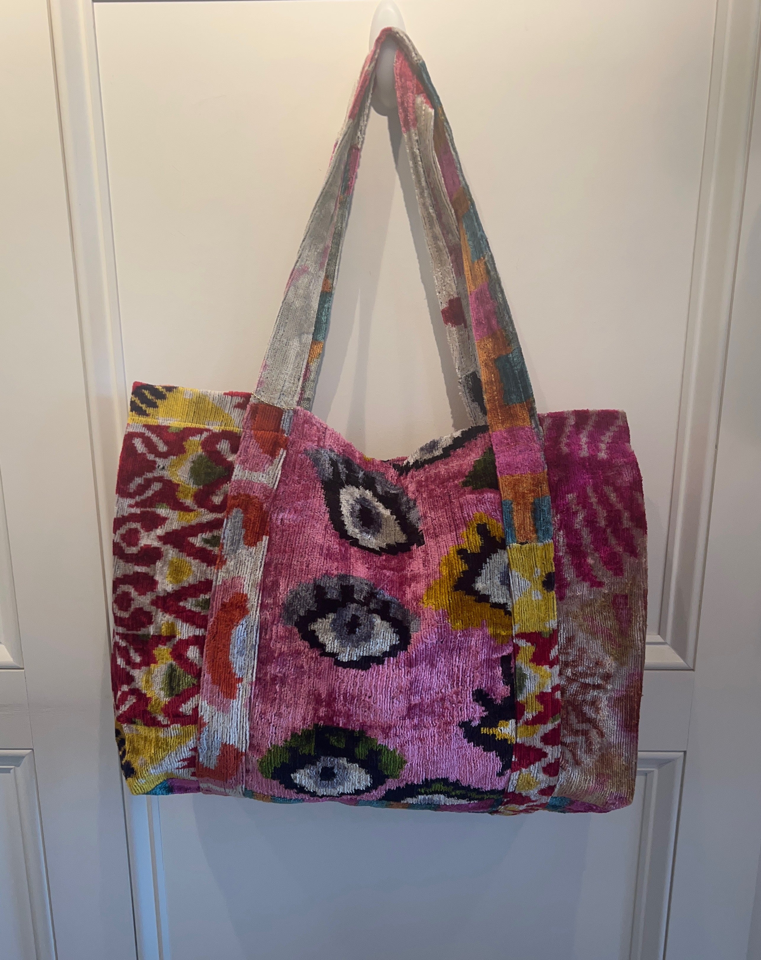 WW Emily Tote Multi-Pattern/Black Tassel