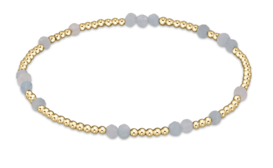 E Newton Hope Unwritten Gemstone Aquamarine