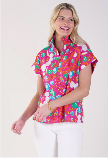 Emily McCarthy Poppy Popover Top Jewelry Box