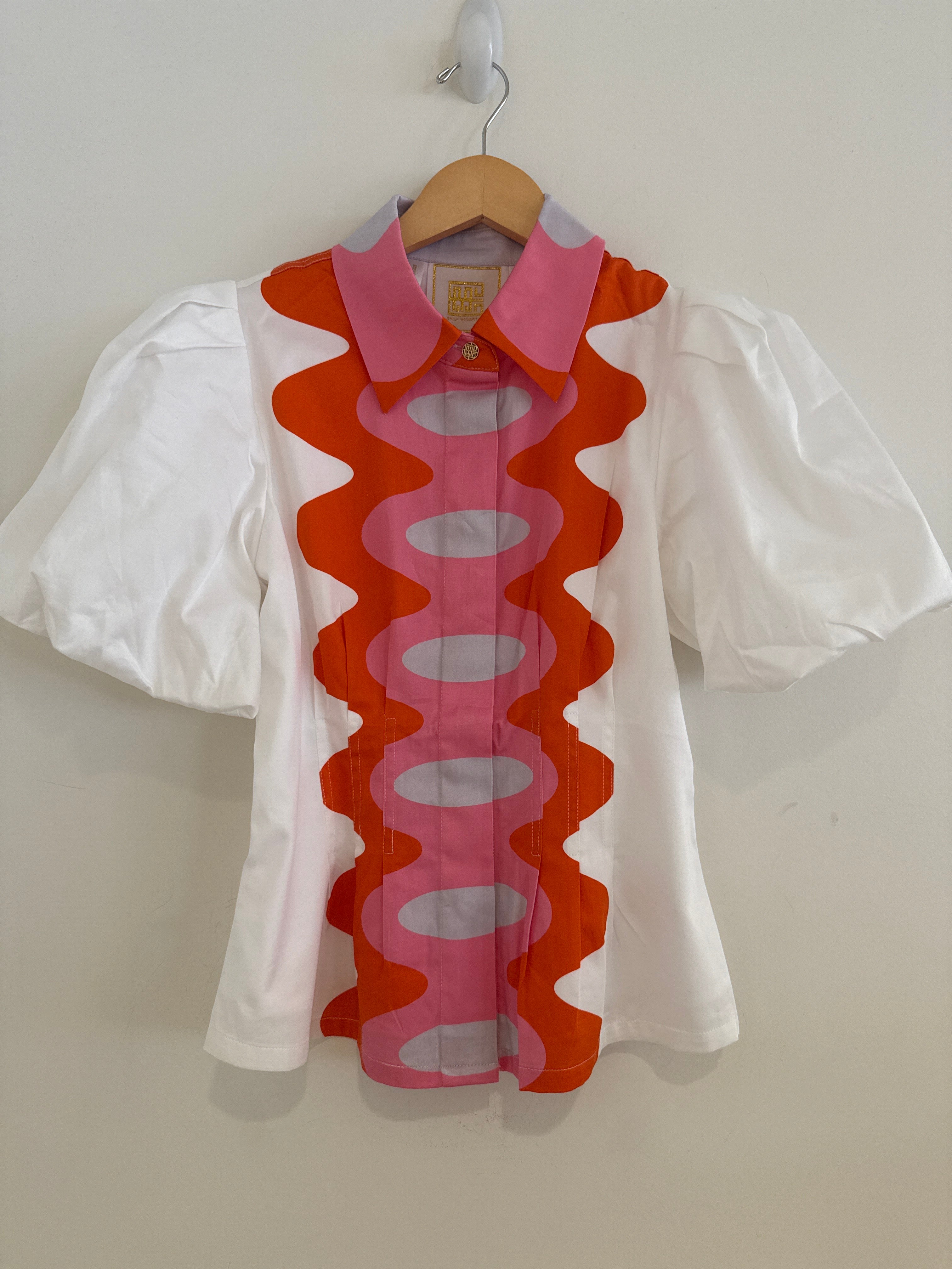 Emily McCarthy Britt Top Rosa