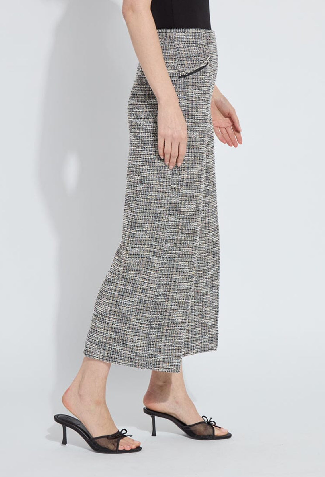 Lysse Charlotte Tweed Palazzo Pant