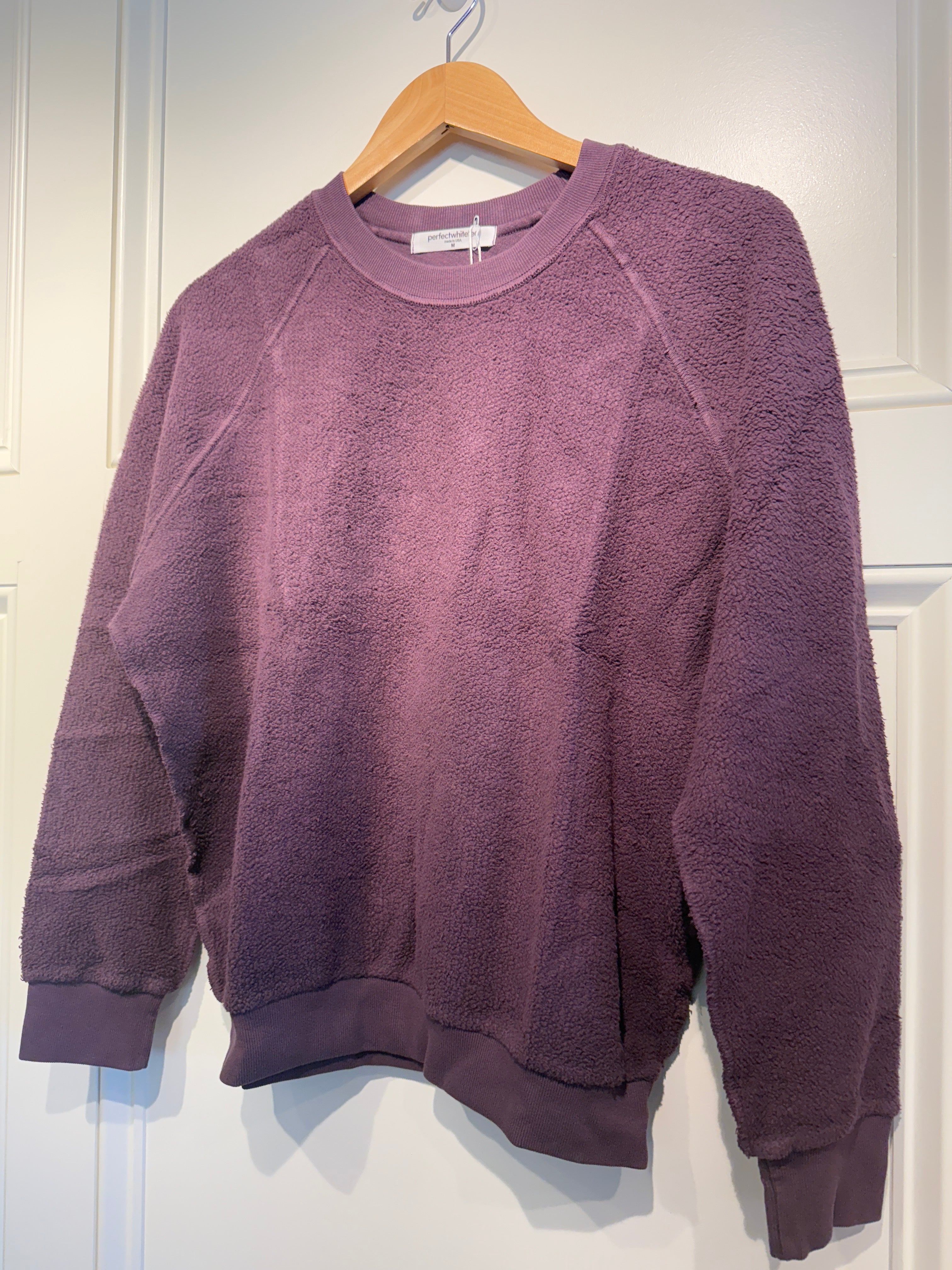 Perfect White Tee Ziggy Sweatshirt Plum