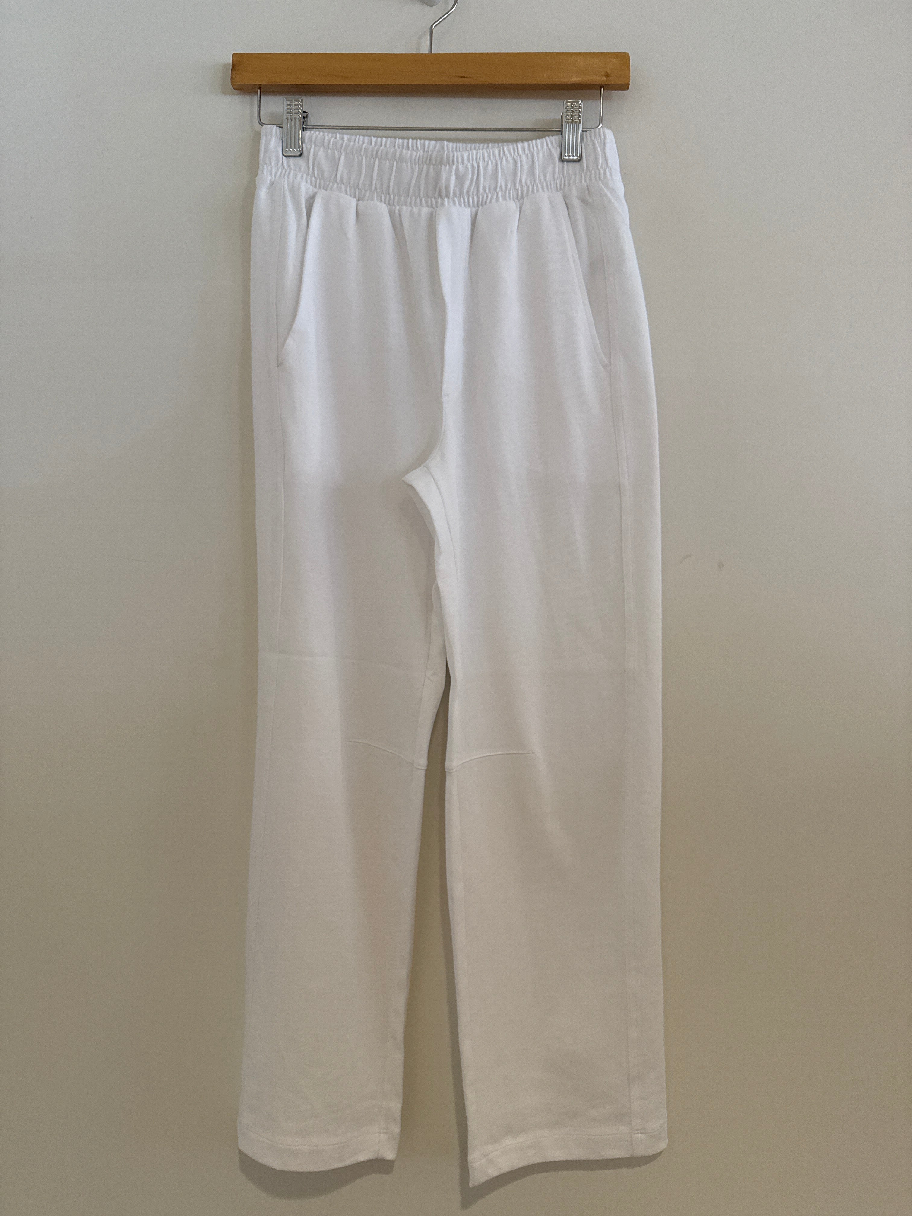 Lilla P Knit Pull On Pant White
