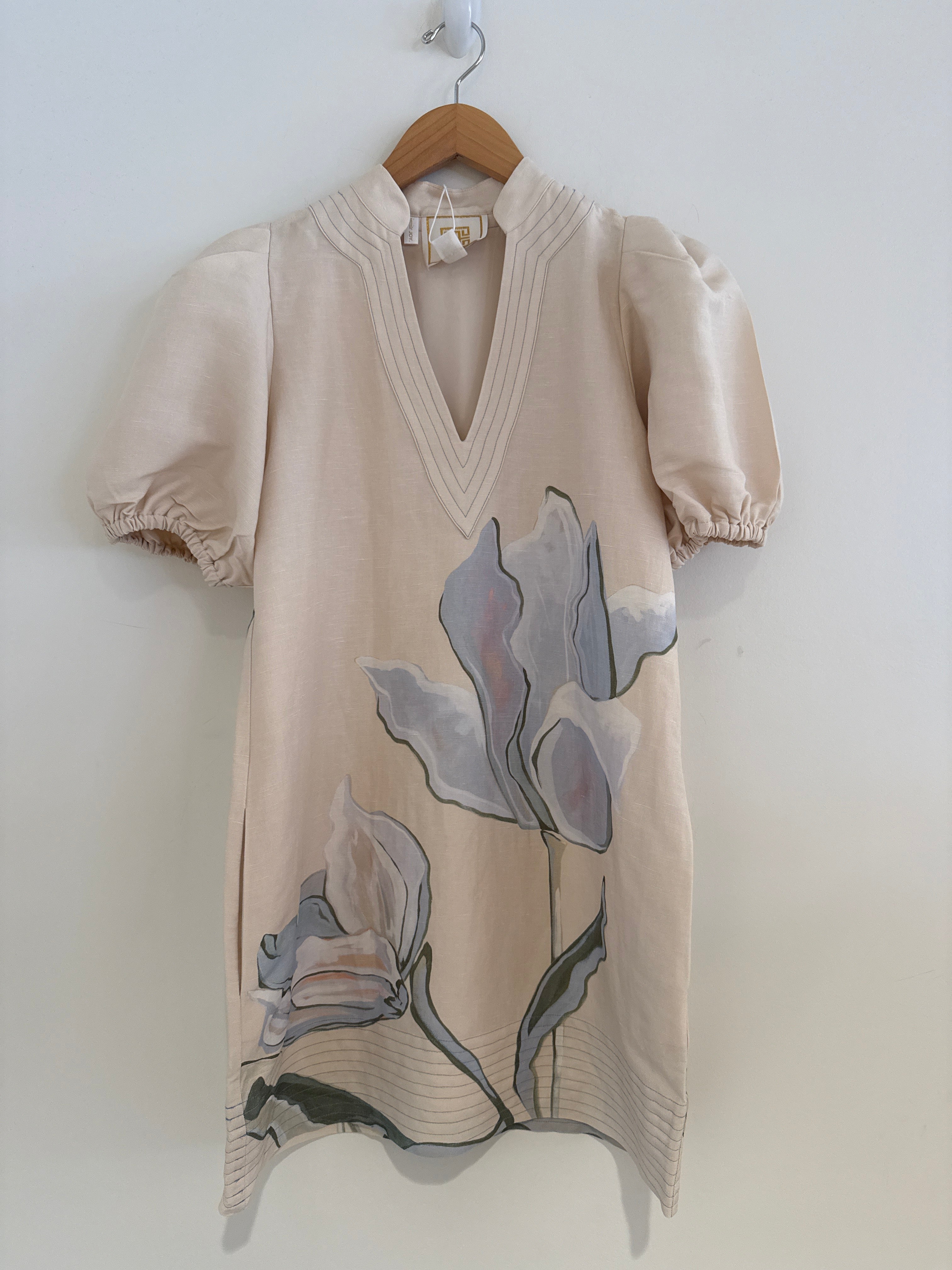 Emily McCarthy Hampton Mini Dress Lavender Fields