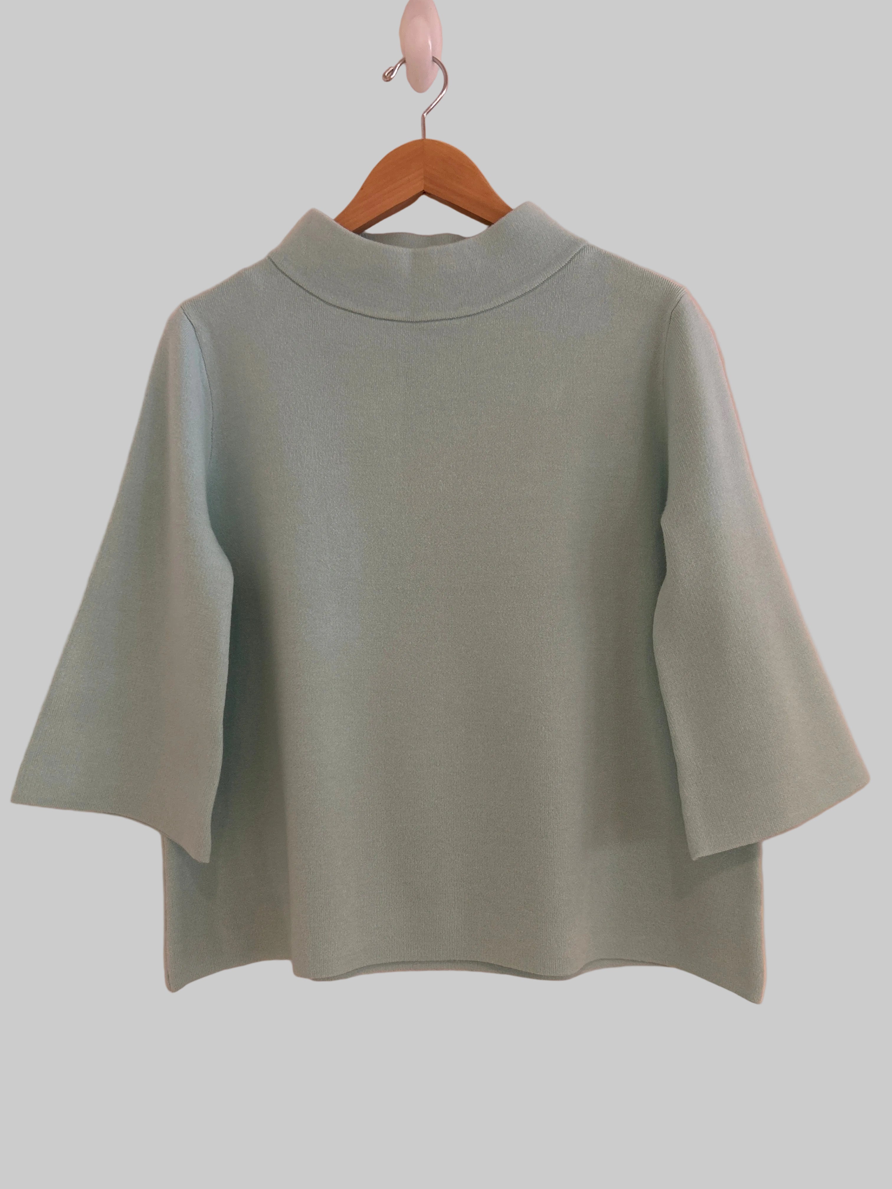 RR Mint Mock Neck Sweater