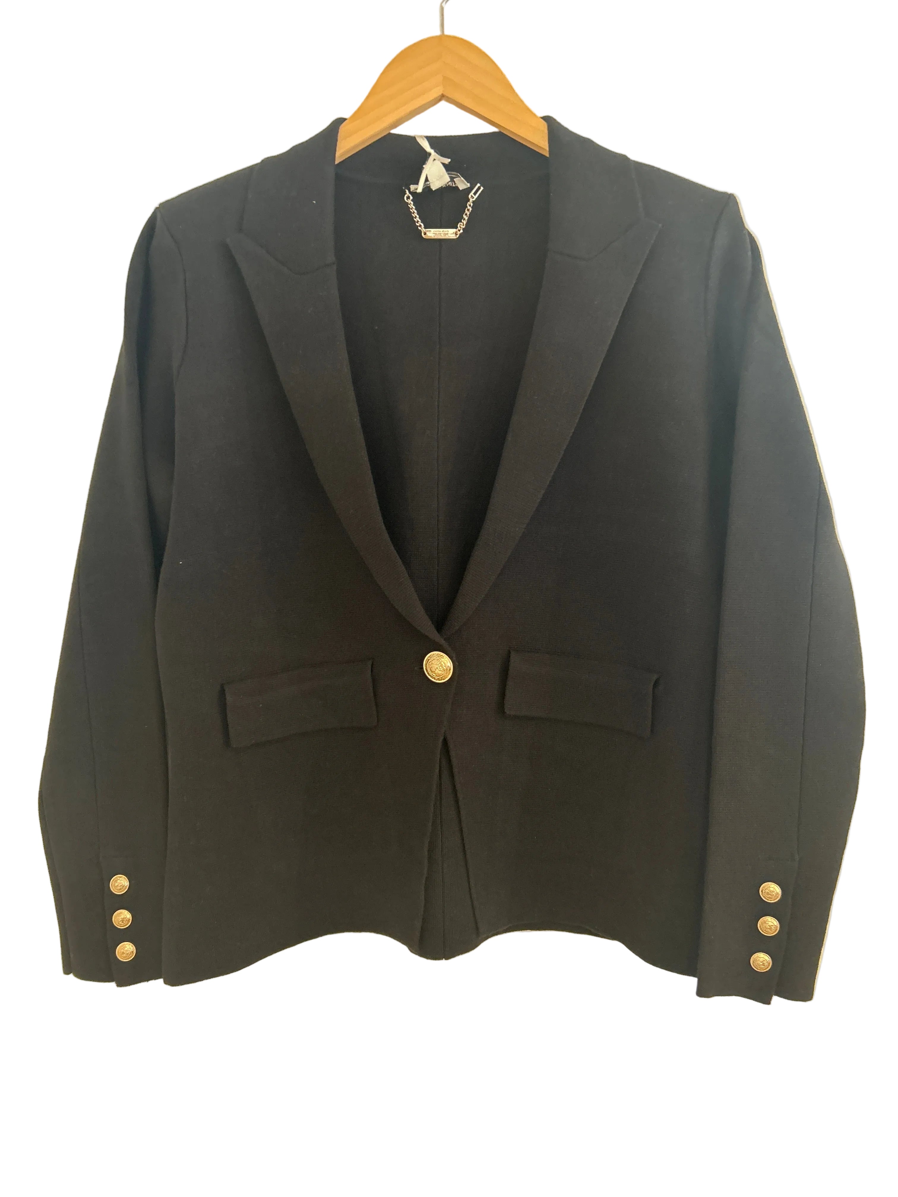 Metric Knit Blazer