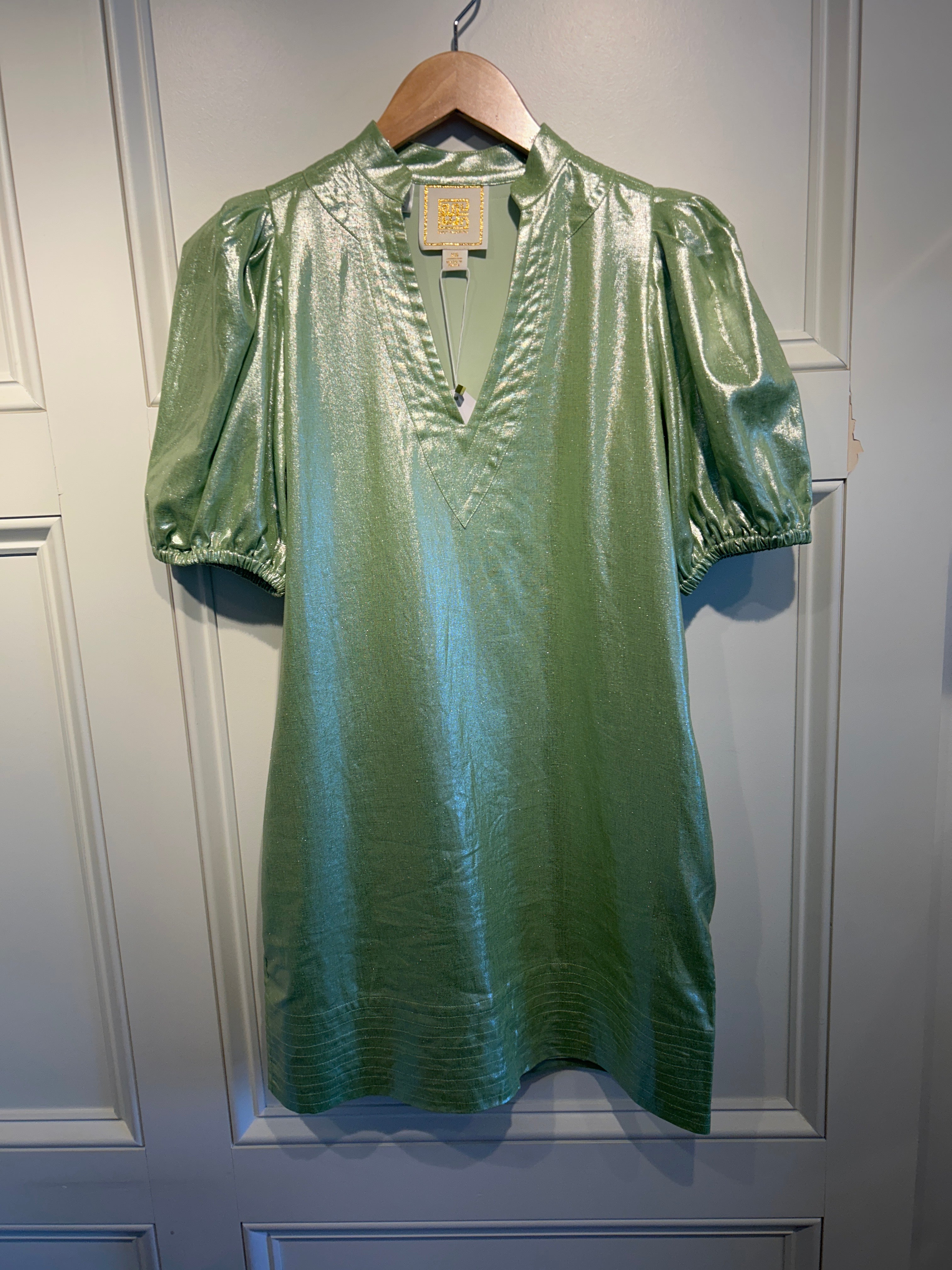 Emily McCarthy Hampton Dress Opal Green