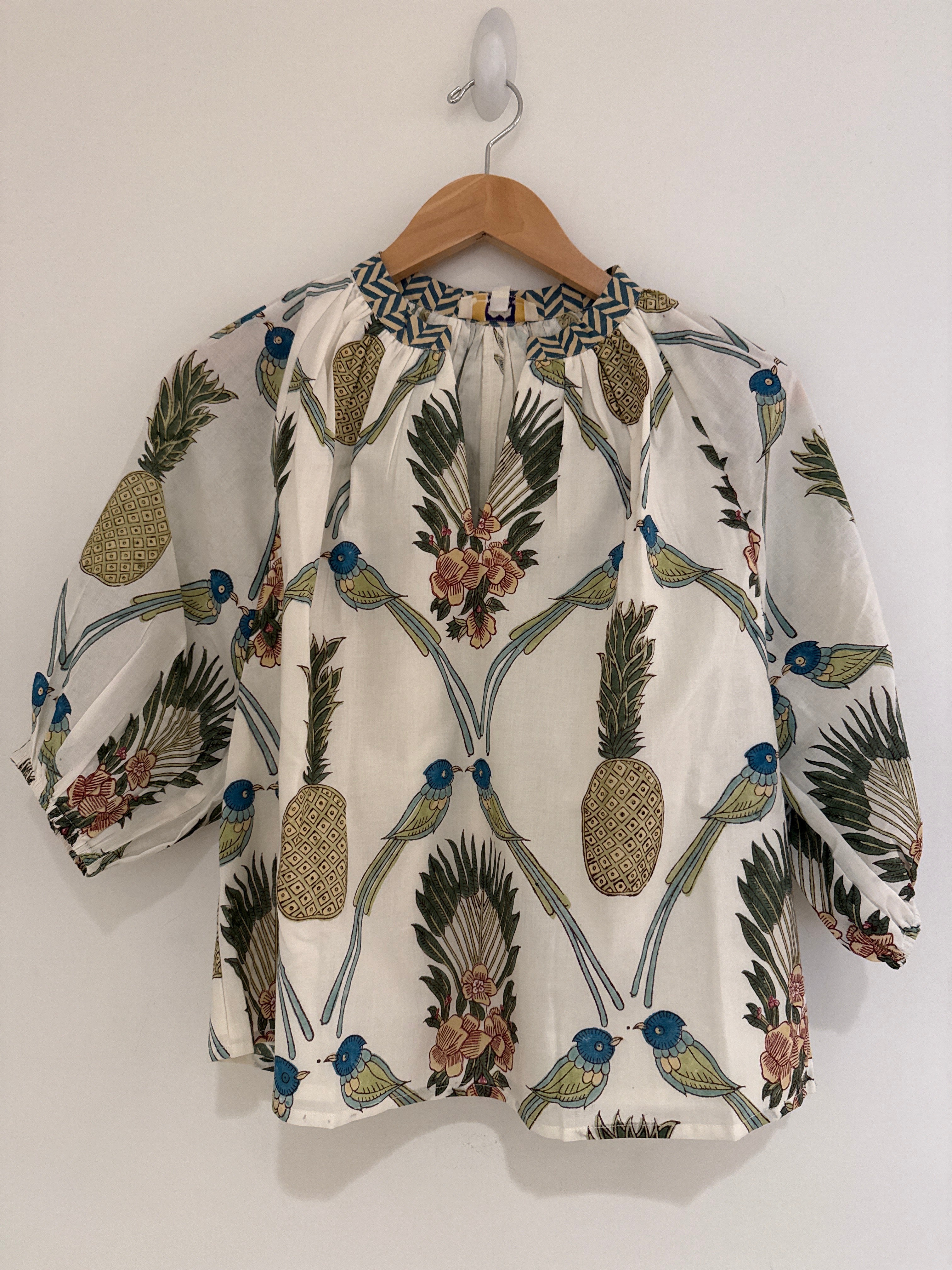 Charli Bird Print Top
