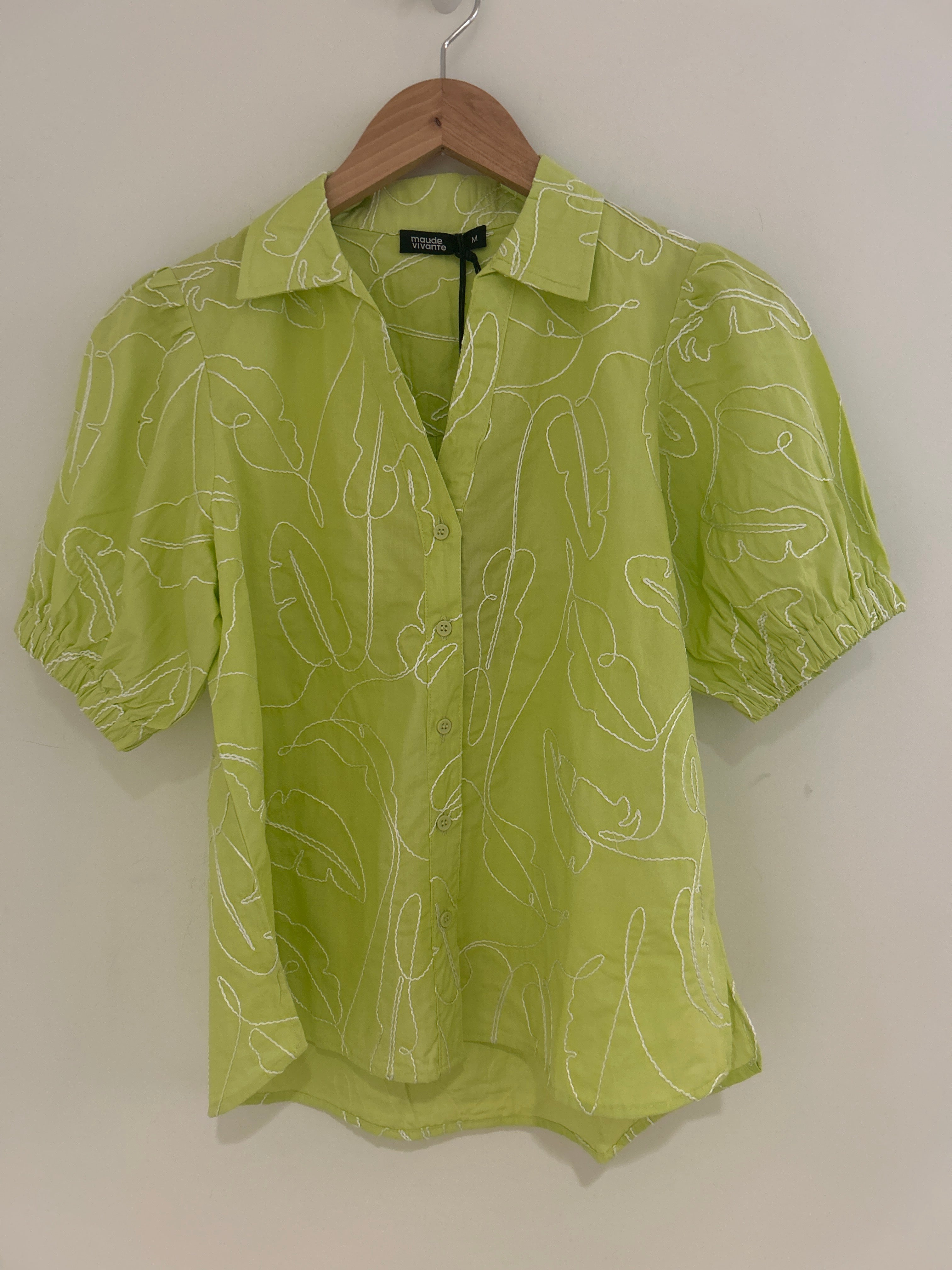 Maude Vivant Kim Top Lime