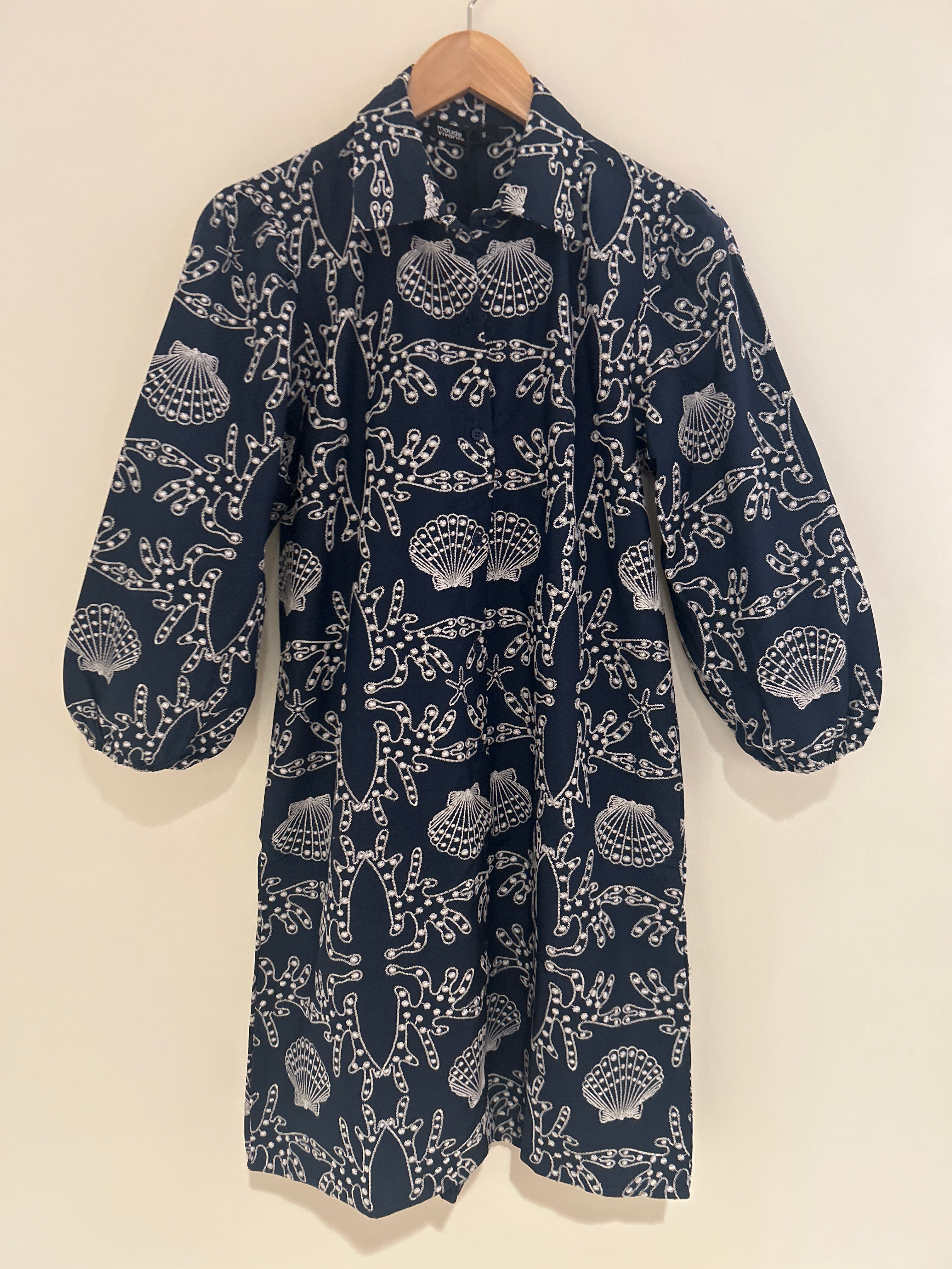 Maude Vivant Alba Dress Navy