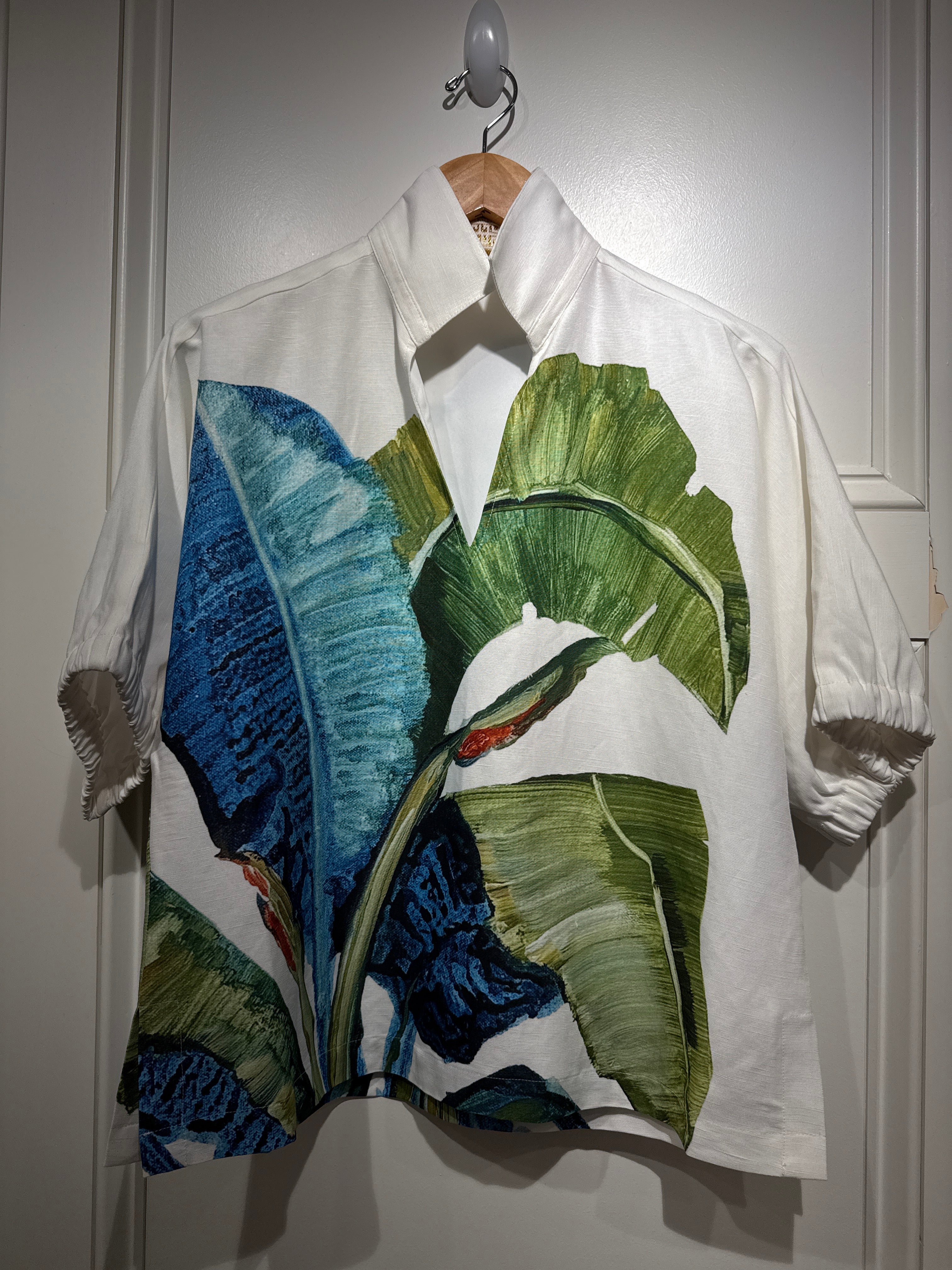Emily McCarthy Poppy Top-Bellamy Leaves