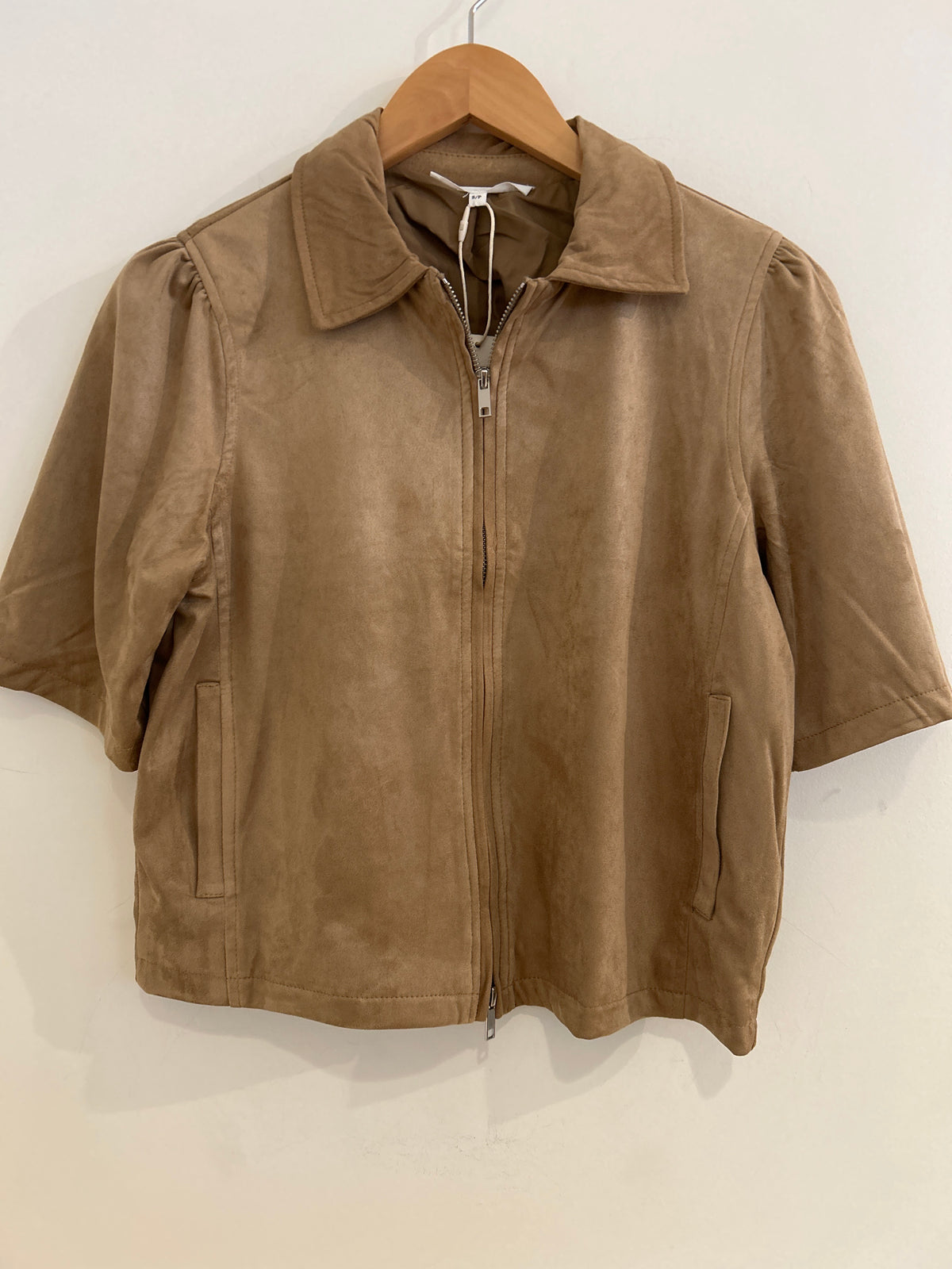 Melissa Nepton Elea Suede Top
