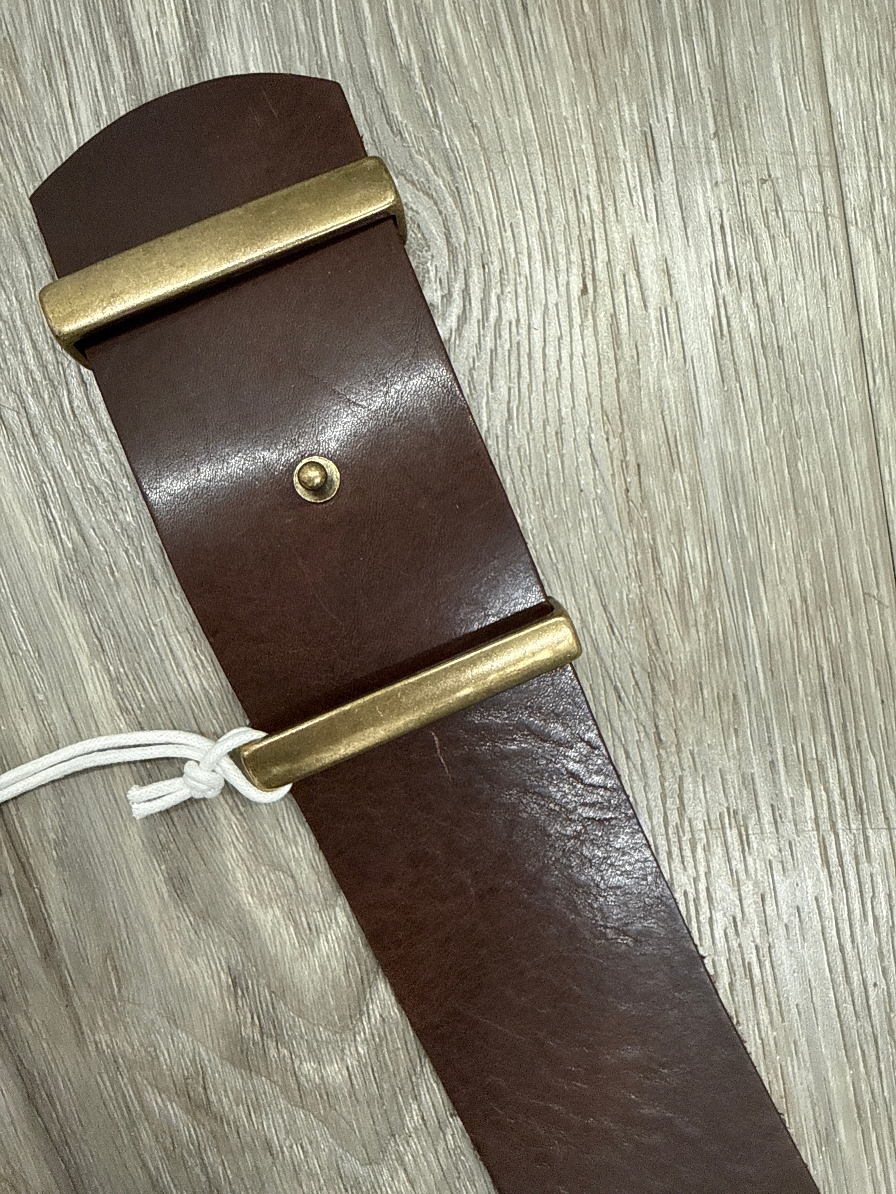 Amsterdam Wide Waist Brown Belt