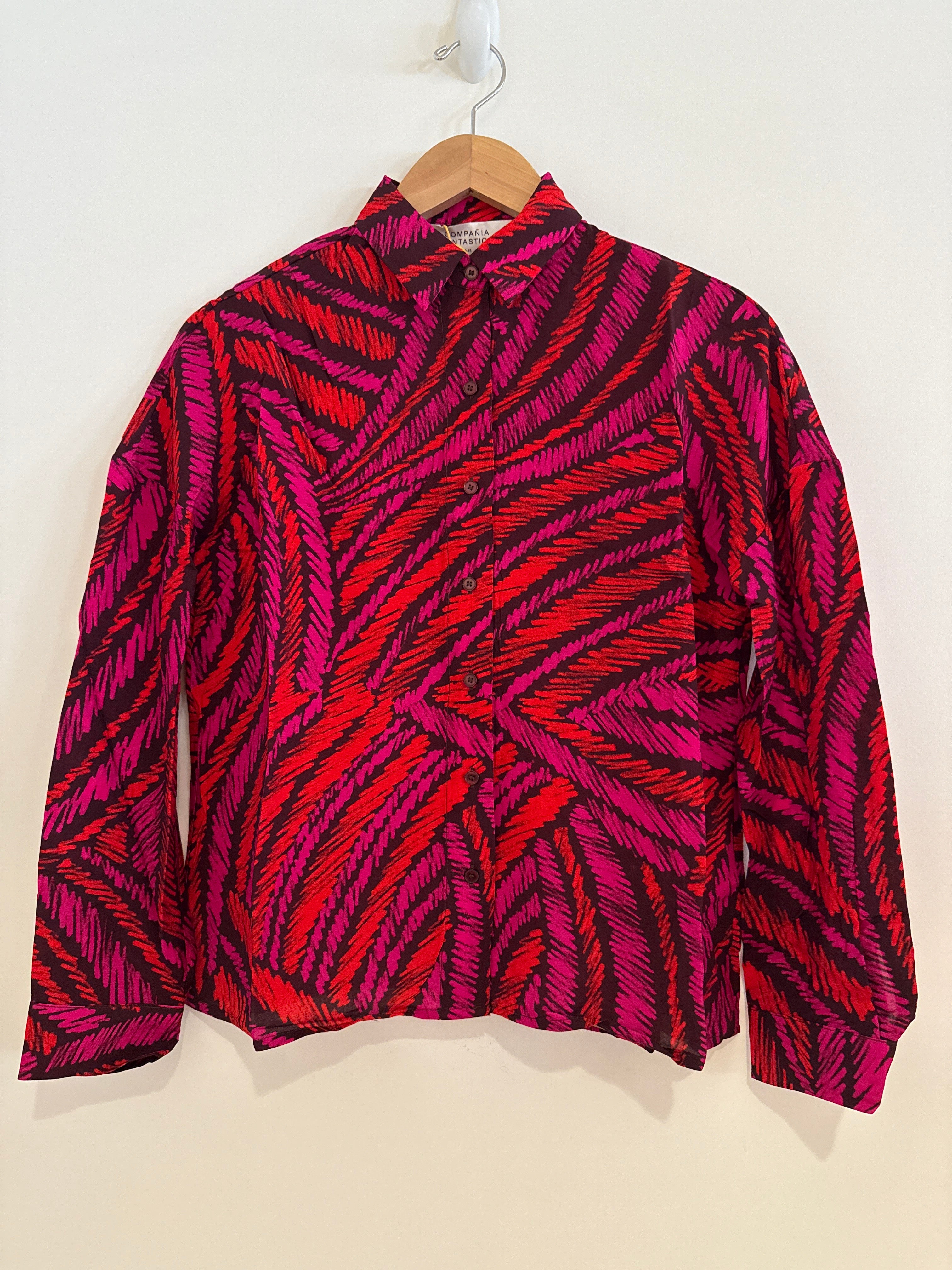 Compania Fantastica Button Down Top Fedora