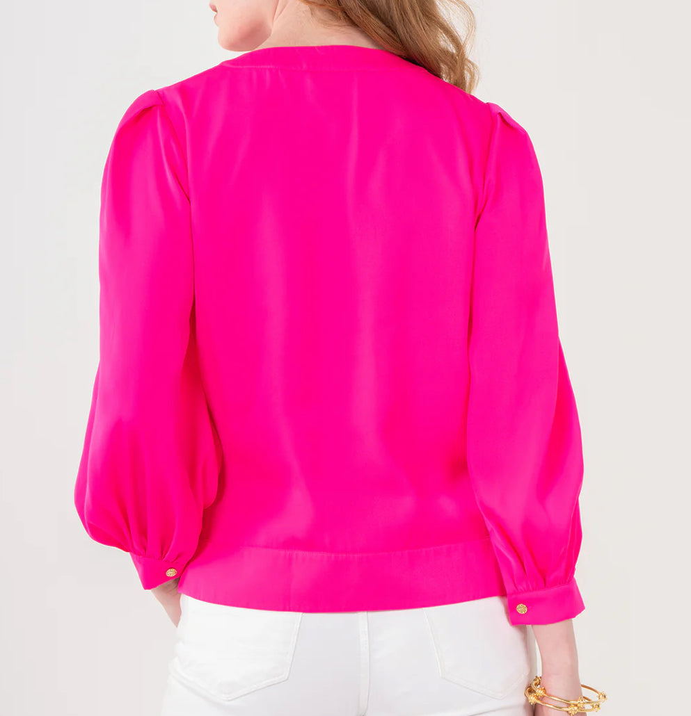 Emily McCarthy Lillian Top Pink Glow