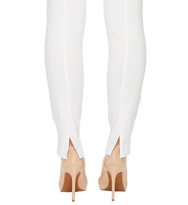 Elliott Lauren Classic White Ankle Pant