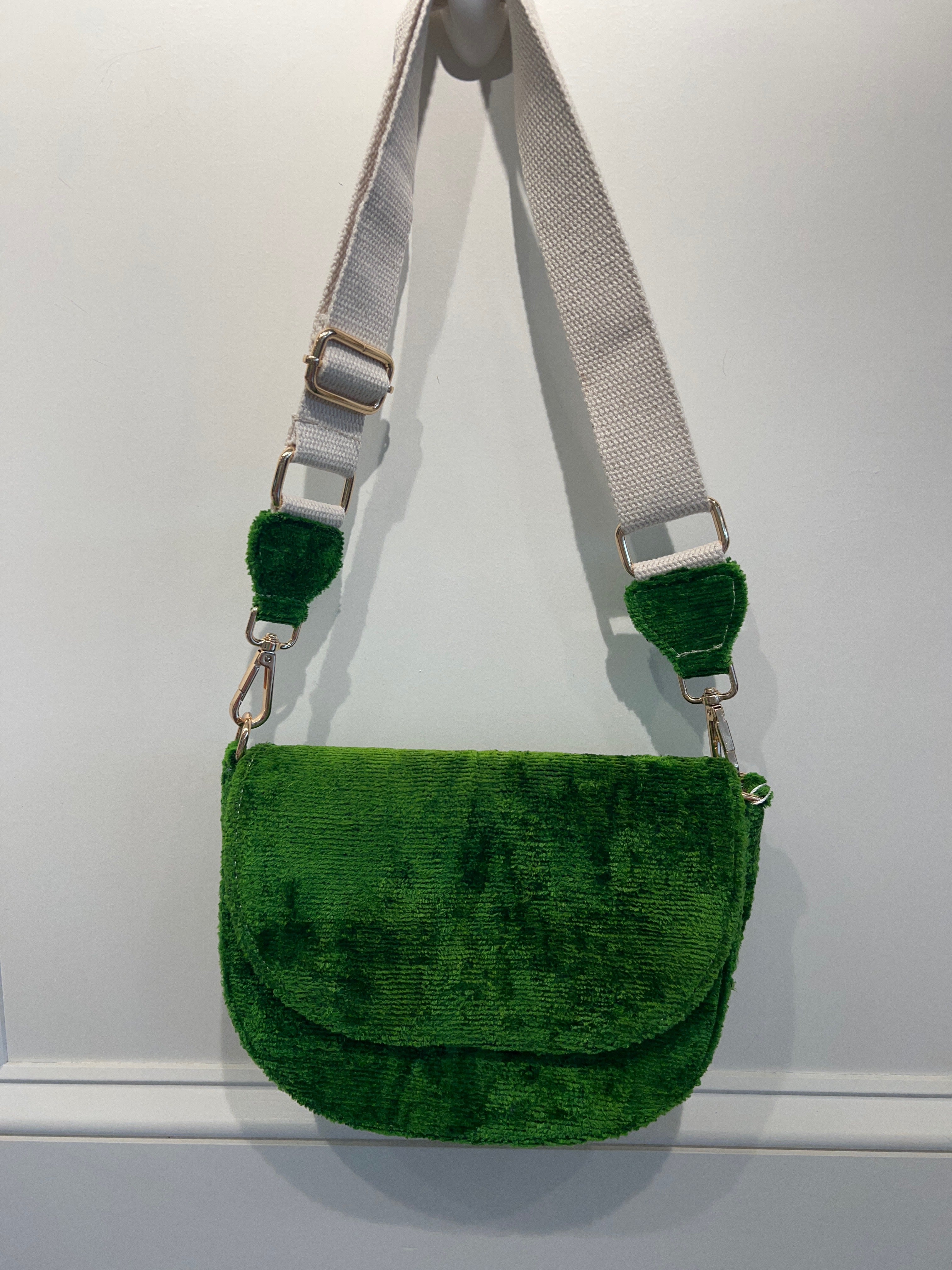 WW Silk Saddlebag Green