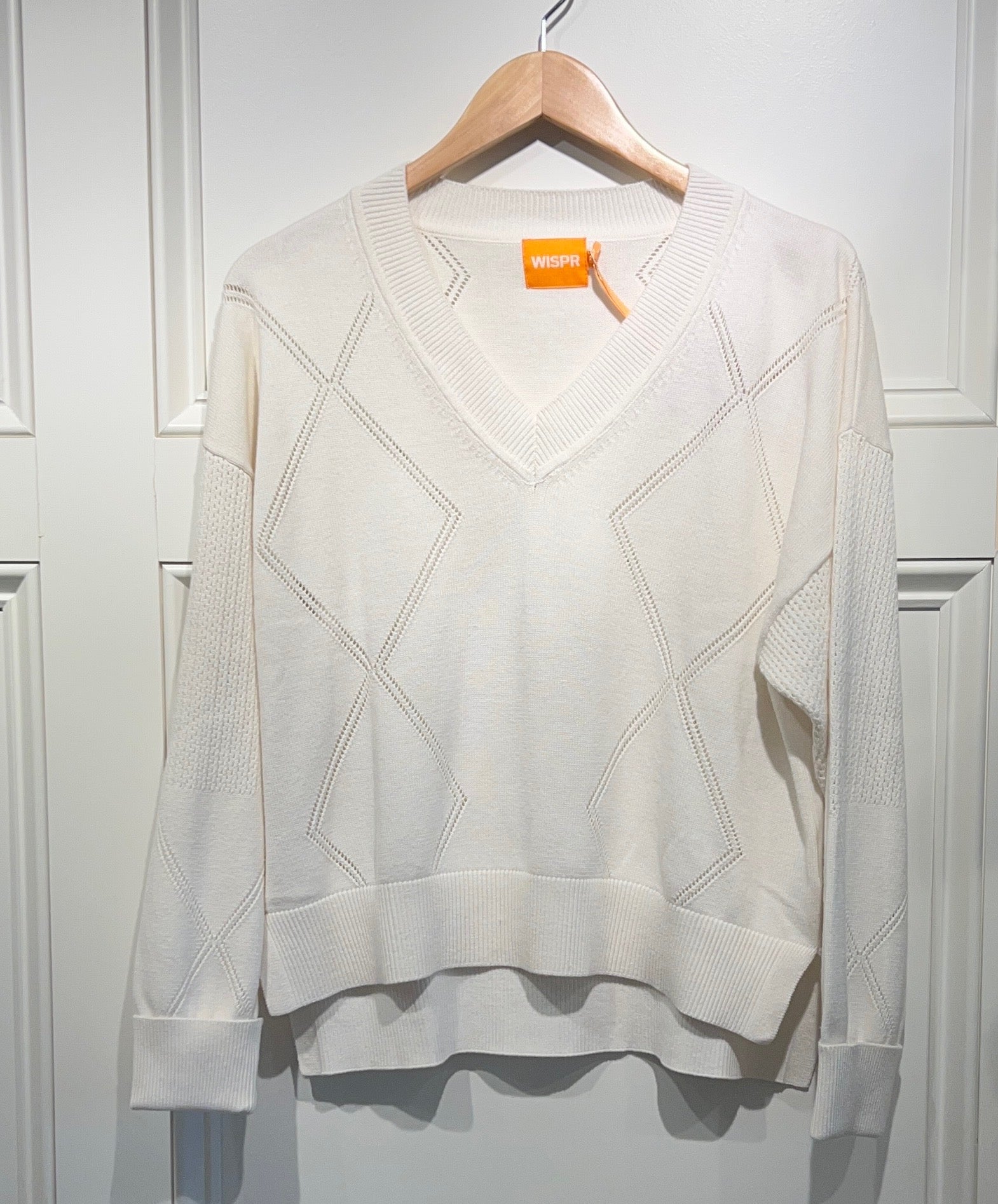 Brodie Wisper V Neck Sweater