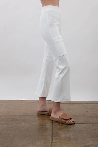 Elaine Kim Vista Utility Pant White