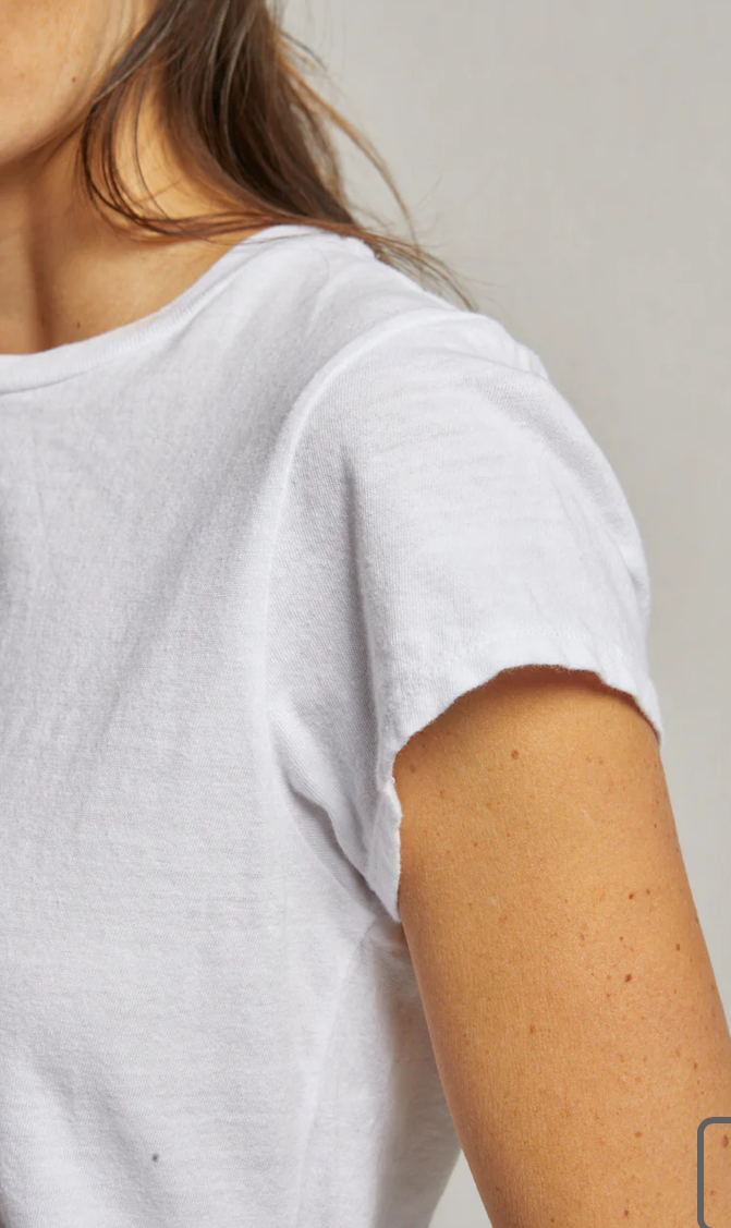 Perfect White Tee Sheryl White Crew Neck